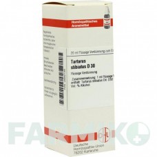 ТАРТАРУС СТИБИАТУС (TARTARUS STIBIATUS) D 30 раствор 20 мл - Гомеопатия DHU