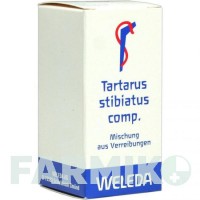 ТАРТАРУС СТИБИАТУС (TARTARUS STIBIATUS) тритурация 20 г - Гомеопатия WELEDA