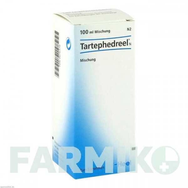 ТАРТЕФЕДРЕЛЬ (TARTEPHEDREEL) капли 100 мл - Гомеопатия BIOLOGISCHE HEILMITTEL HEEL