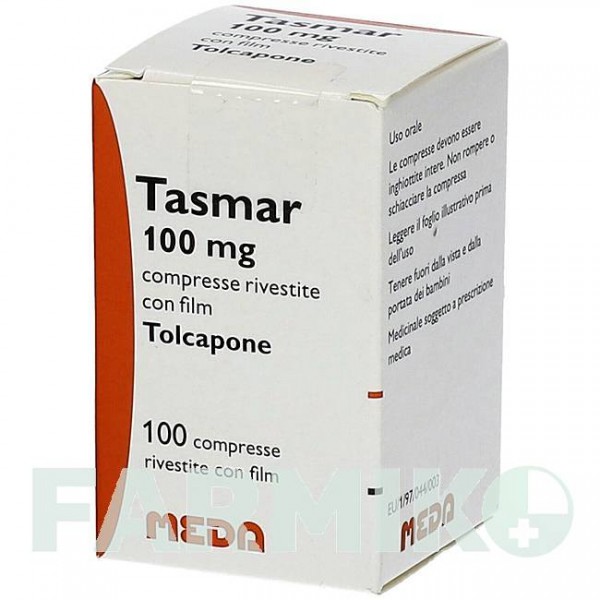 ТАСМАР (TASMAR) 100 мг таблетки 100 шт - Толкапон FD PHARMA
