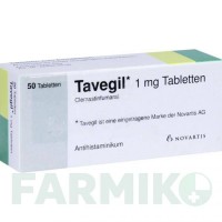 ТАВЕГІЛ (TAVEGIL) таблетки 50 шт - Клемастин KOHLPHARMA