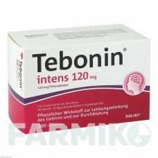 ТЕБОНИН (TEBONIN) 120 мг таблетки 200 шт - Экстракт листьев гинкго билоба DR.WILLMAR SCHWABE