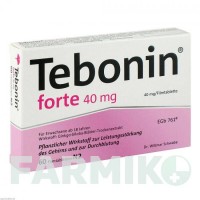 ТЕБОНІН (TEBONIN) 40 мг таблетки 60 шт - Екстракт листя гінкго білоба DR.WILLMAR SCHWABE