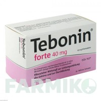 ТЕБОНИН (TEBONIN) 40 мг таблетки 200 шт - Экстракт листьев гинкго билоба DR.WILLMAR SCHWABE