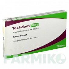 ТЕКФИДЕРА (TECFIDERA) 120 мг капсулы 14 шт - Диметилфумарат BIOGEN