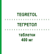 ТЕГРЕТОЛ (TEGRETOL) 400 мг таблетки 30 шт - Карбамазепин NOVARTIS