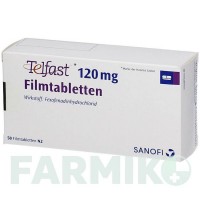 ТЕЛФАСТ (TELFAST) 120 мг таблетки 50 шт - Фексофенадин EMRA-MED