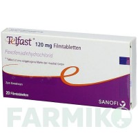 ТЕЛФАСТ (TELFAST) 120 мг таблетки 20 шт - Фексофенадин KOHLPHARMA