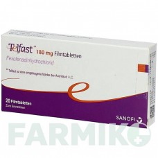 ТЕЛФАСТ (TELFAST) 180 мг таблетки 20 шт - Фексофенадин KOHLPHARMA