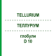 ТЕЛЛУРИУМ (TELLURIUM) D 10 глобули 10 г - Гомеопатия DHU