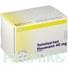ТЕЛМИСАРТАН (TELMISARTAN) 40 мг таблетки 56 шт - Телмисартан HEUMANN PHARMA