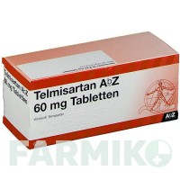 ТЕЛМИСАРТАН (TELMISARTAN) 60 мг таблетки 28 шт - Телмисартан ABZ PHARMA