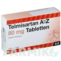 ТЕЛМІСАРТАН (TELMISARTAN) 80 мг таблетки 28 шт - Телмісартан ABZ PHARMA