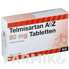 ТЕЛМІСАРТАН (TELMISARTAN) 80 мг таблетки 28 шт - Телмісартан ABZ PHARMA