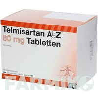 ТЕЛМИСАРТАН (TELMISARTAN) 80 мг таблетки 98 шт - Телмисартан ABZ PHARMA