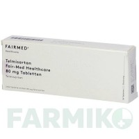 ТЕЛМИСАРТАН (TELMISARTAN) 80 мг таблетки 56 шт - Телмисартан FAIRMED HEALTHCARE