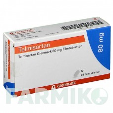 ТЕЛМИСАРТАН (TELMISARTAN) 80 мг таблетки 28 шт - Телмисартан GLENMARK