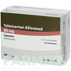 ТЕЛМИСАРТАН (TELMISARTAN) 80 мг таблетки 98 шт - Телмисартан MEDICAL VALLEY INVEST