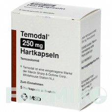 ТЕМОДАЛ (TEMODAL) 250 мг капсулы 5 шт - Темозоломид KOHLPHARMA