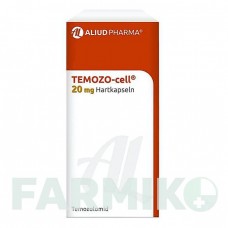 ТЕМОЗО (TEMOZO) 20 мг капсулы 5 шт - Темозоломид ALIUD PHARMA