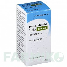 ТЕМОЗОЛОМІД (TEMOZOLOMID) 100 мг капсули 4x5 шт - Темозоломід CIPLA
