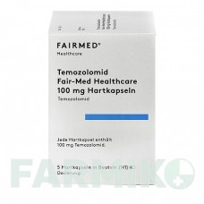 ТЕМОЗОЛОМИД (TEMOZOLOMID) 100 мг капсулы 5 шт - Темозоломид FAIRMED HEALTHCARE