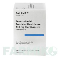 ТЕМОЗОЛОМІД (TEMOZOLOMID) 140 мг капсули 5 шт - Темозоломід FAIRMED HEALTHCARE