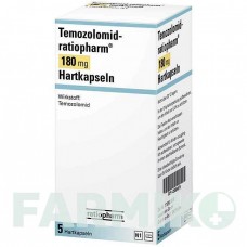 ТЕМОЗОЛОМІД (TEMOZOLOMID) 180 мг капсули 5 шт - Темозоломід RATIOPHARM