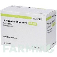 ТЕМОЗОЛОМІД (TEMOZOLOMID) 20 мг капсули 20 шт - Темозоломід ORIFARM