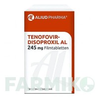 ТЕНОФОВИРДИЗОПРОКСИЛ (TENOFOVIRDISOPROXIL) 245 мг таблетки 3x30 шт - Тенофовир ALIUD PHARMA