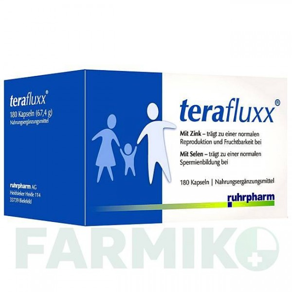 ТЕРАФЛЮКС (TERAFLUXX) капсулы 180 шт - Активные вещества RUHRPHARM