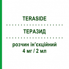 ТЕРАЗИД (TERASIDE) 4 мг/2 мл раствор инъекционный 6 шт 2 мл - Тиоколхикозид DYMALIFE PHARMACEUTICAL