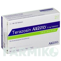 ТЕРАЗОЗИН (TERAZOSIN) 2 мг таблетки 100 шт - Теразозин ARISTO PHARMA