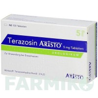 ТЕРАЗОЗИН (TERAZOSIN) 5 мг таблетки 100 шт - Теразозин ARISTO PHARMA