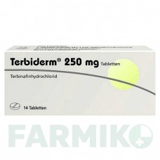ТЕРБІДЕРМ (TERBIDERM) 250 мг таблетки 14 шт - Тербінафін DERMAPHARM