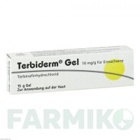 ТЕРБИДЕРМ (TERBIDERM) гель 15 г - Тербинафин DERMAPHARM