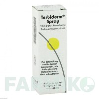 ТЕРБІДЕРМ (TERBIDERM) спрей 15 мл - Тербінафін DERMAPHARM