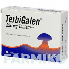 ТЕРБІГАЛЕН (TERBIGALEN) 250 мг таблетки 42 шт - Тербінафін GALENPHARMA