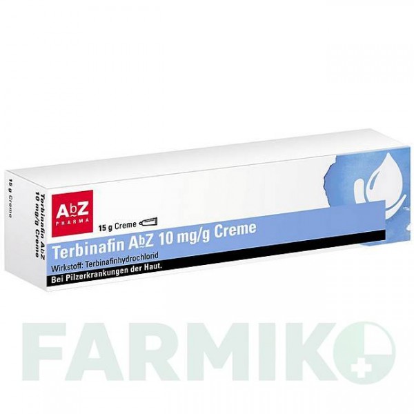 ТЕРБІНАФІН (TERBINAFIN) 10 мг/г крем 15 г - Тербінафін ABZ PHARMA