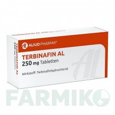 ТЕРБІНАФІН (TERBINAFIN) 250 мг таблетки 42 шт - Тербінафін ALIUD PHARMA