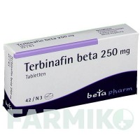 ТЕРБІНАФІН (TERBINAFIN) 250 мг таблетки 42 шт - Тербінафін BETAPHARM