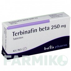 ТЕРБІНАФІН (TERBINAFIN) 250 мг таблетки 42 шт - Тербінафін BETAPHARM