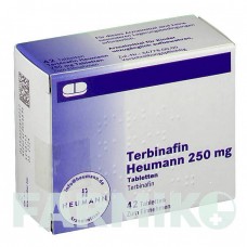 ТЕРБІНАФІН (TERBINAFIN) 250 мг таблетки 42 шт - Тербінафін HEUMANN PHARMA