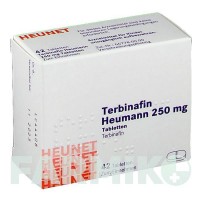 ТЕРБІНАФІН (TERBINAFIN) 250 мг таблетки 42 шт - Тербінафін HEUNET PHARMA