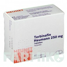 ТЕРБІНАФІН (TERBINAFIN) 250 мг таблетки 42 шт - Тербінафін HEUNET PHARMA