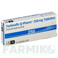 ТЕРБІНАФІН (TERBINAFIN) 250 мг таблетки 14 шт - Тербінафін JUTA PHARMA