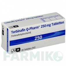 ТЕРБІНАФІН (TERBINAFIN) 250 мг таблетки 28 шт - Тербінафін JUTA PHARMA