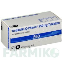 ТЕРБИНАФИН (TERBINAFIN) 250 мг таблетки 42 шт - Тербинафин JUTA PHARMA