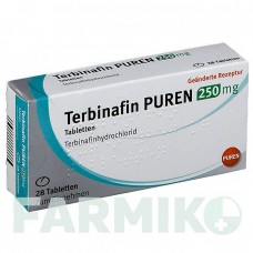 ТЕРБІНАФІН (TERBINAFIN) 250 мг таблетки 28 шт - Тербінафін PUREN PHARMA