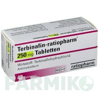 ТЕРБИНАФИН (TERBINAFIN) 250 мг таблетки 42 шт - Тербинафин RATIOPHARM